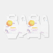Sunshine Rainbow Favor Box Verjaardagsfeest Bedankdoosjes (Uitgevouwen)