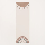 Sunshine & Rainbows Yoga Mat (Voorkant)