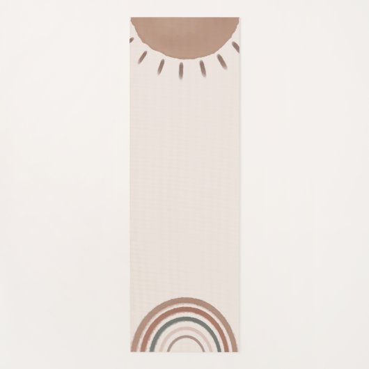 Sunshine & Rainbows Yoga Mat (Voorkant)