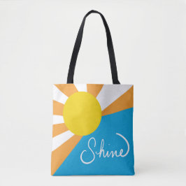Sunshine Rays of Happiness by @ Cathy Thompson Tote Bag