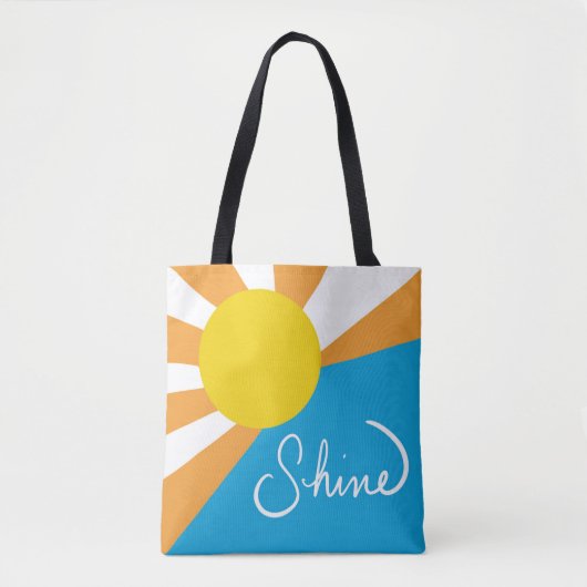 Sunshine Rays of Happiness by @ Cathy Thompson Tote Bag (Voorkant)