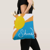 Sunshine Rays of Happiness by @ Cathy Thompson Tote Bag (Dichtbij)