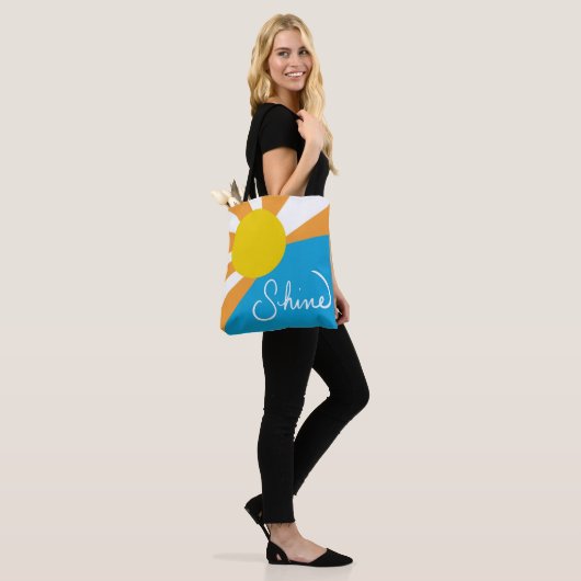 Sunshine Rays of Happiness by @ Cathy Thompson Tote Bag (Op model)