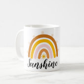 Sunshine - Regenboogzon Koffiemok (Voorkant links)