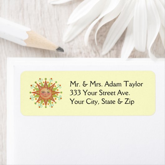 Sunshine Return Address Label (Insitu)