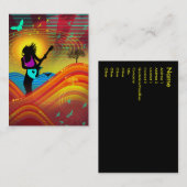 "Sunshine Rock" Chubby Card Visitekaartje (Voorkant / Achterkant)