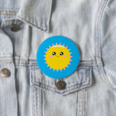 Sunshine Ronde Button 7,6 Cm (In situ)