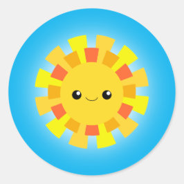 Sunshine Ronde Sticker