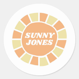 SUNSHINE RONDE STICKER