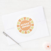 SUNSHINE RONDE STICKER (Envelop)