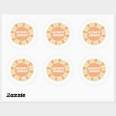 SUNSHINE RONDE STICKER (Vel)