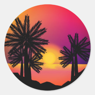 Sunshine Ronde Sticker