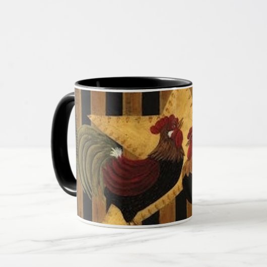 Sunshine Rooster Mok (Voorkant links)