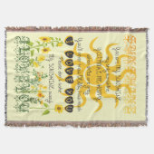 Sunshine Rug met hart Deken (Voorkant)