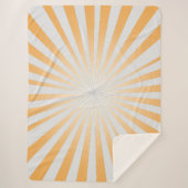 Sunshine Serenade Sherpa Deken (Voorkant)