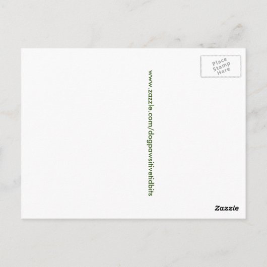 Sunshine Shelter Dog Briefkaart (Achterkant)