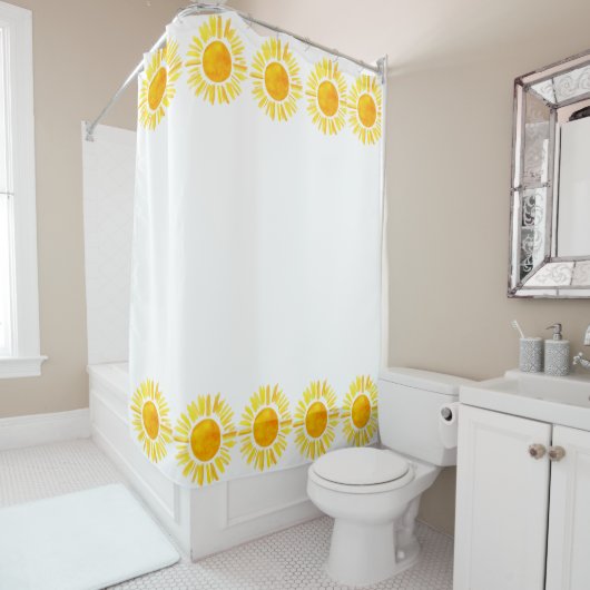 Sunshine Shower Curtain Douchegordijn (In situ)