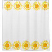 Sunshine Shower Curtain Douchegordijn (Voorkant)