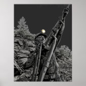 Sunshine Silver Mine Memorial - Kellogg Idaho Poster (Voorkant)