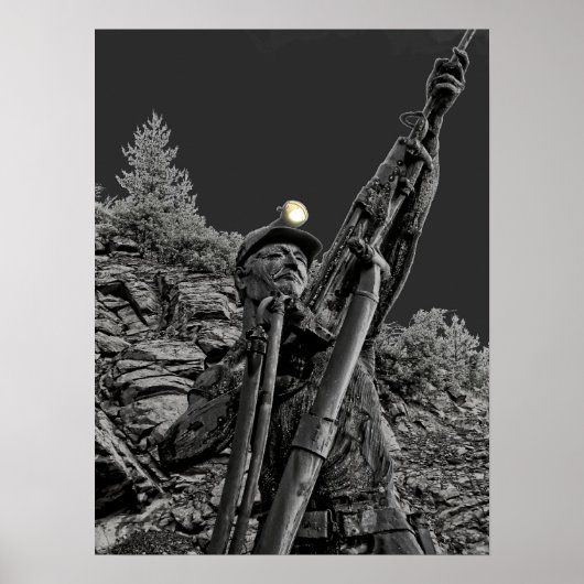 Sunshine Silver Mine Memorial - Kellogg Idaho Poster (Voorkant)