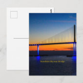 Sunshine Skyway Bridge, Florida Briefkaart (Voorkant / Achterkant)