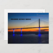 Sunshine Skyway Bridge, Florida Briefkaart (Voorkant / Achterkant)