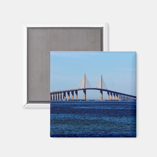 Sunshine Skyway Bridge Magneet (Voorkant / Achterkant)