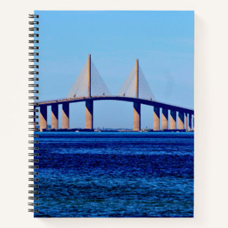 Sunshine Skyway Bridge Spiral Notebook Notitieboek