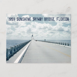 Sunshine Skyway Bridge St. Petersburg, Florida, 19 Briefkaart