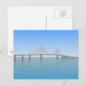 Sunshine Skyway Bridge Tampa Bay: Briefkaart (Voorkant / Achterkant)