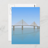 Sunshine Skyway Bridge Tampa Bay: Briefkaart (Voorkant / Achterkant)
