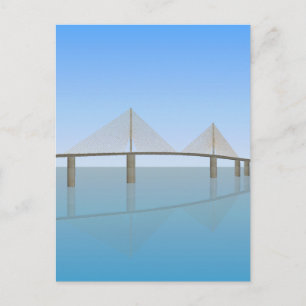 Sunshine Skyway Bridge Tampa Bay: Briefkaart