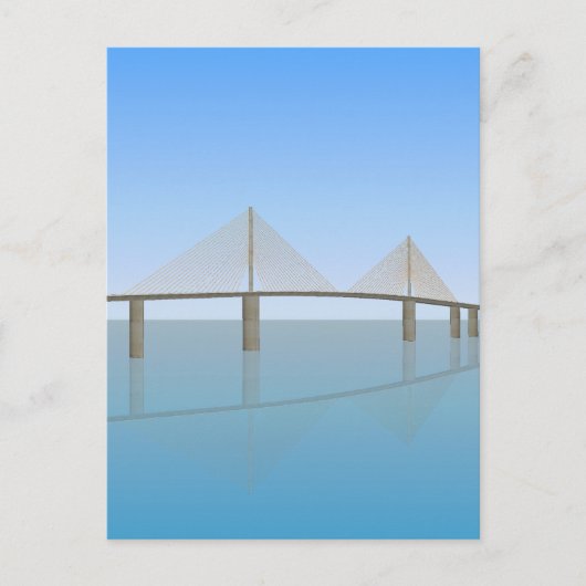 Sunshine Skyway Bridge Tampa Bay: Briefkaart (Voorkant)