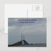 Sunshine Skyway Bridge Tampa Bay, FL. Postkaart (Voorkant / Achterkant)