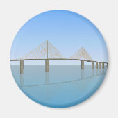 Sunshine Skyway Bridge: Tampa Bay: Magneet (Voorkant)