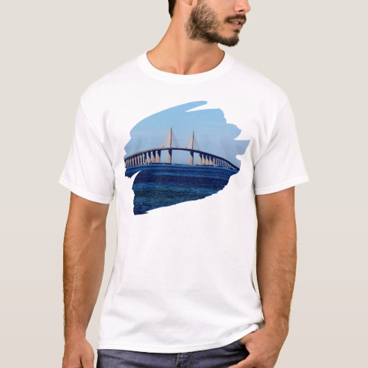 Sunshine Skyway-brug T-shirt (Voorkant)