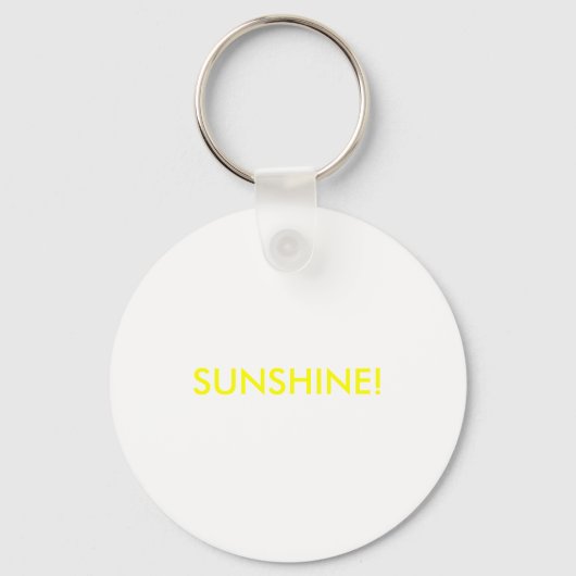 Sunshine Sleutelhanger (Voorkant)