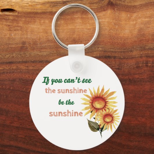 Sunshine Sleutelhanger (Voorkant)