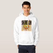 Sunshine Smile Gezellige Trui Hoodie (Voorkant volledig)