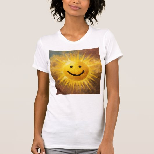 Sunshine Smile — Radiate Joy Everywhere You Go T-shirt (Voorkant)