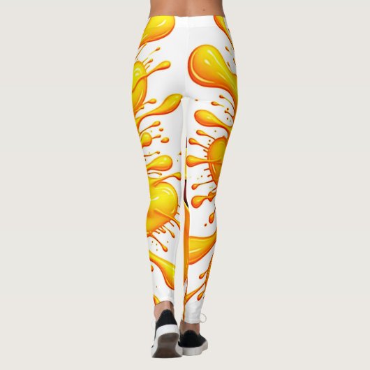 Sunshine Smiles: Bursting Joy Leggings (Achterkant)