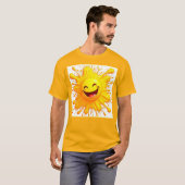 Sunshine Smiles: Bursting Joy T-shirt (Voorkant volledig)