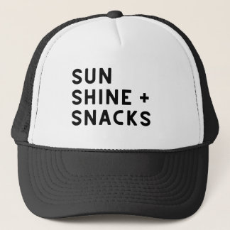 SUNSHINE + SNACKS dames t-shirt Trucker Pet
