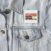 Sunshine - Square Button (In situ)