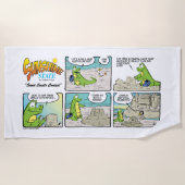 Sunshine State Beach Towel: Fun in de zon Strandlaken (Voorkant)