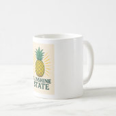 Sunshine State Mok – Ananas Illustratie (Voorkant rechts)