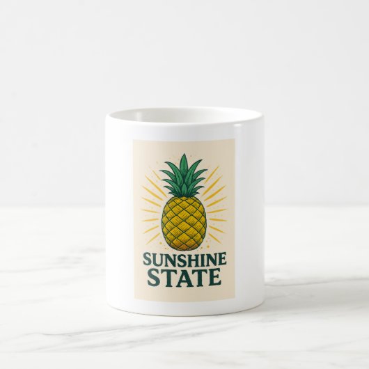 Sunshine State Mok – Ananas Illustratie (Center)