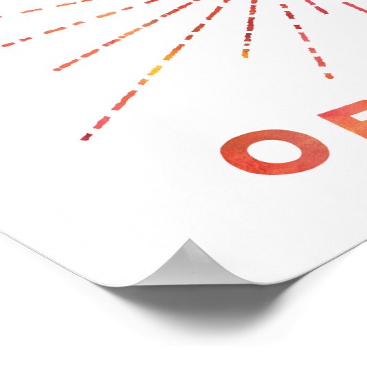 Sunshine State of Mind Florida Poster (Hoek)