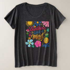 Sunshine State of Mind Plus Maat T-shirt