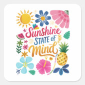 Sunshine State of Mind Sticker (Voorkant)